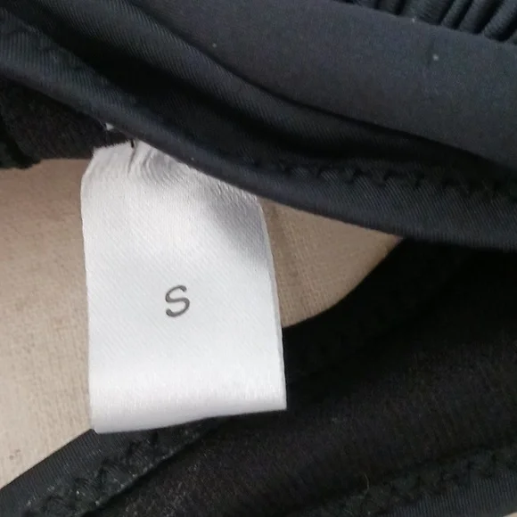 Black one piece net swimsuit - Picture 10 of 11